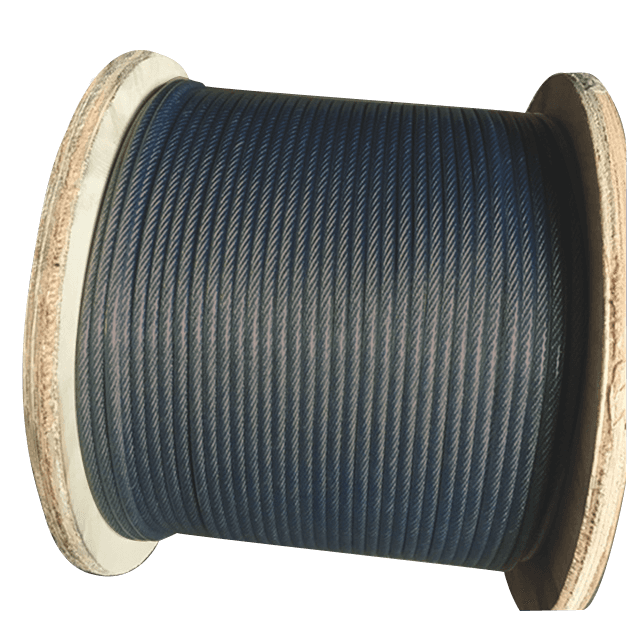 cable acier noir