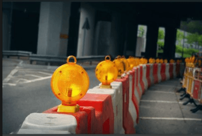 Lampe de chantier solaire 12V