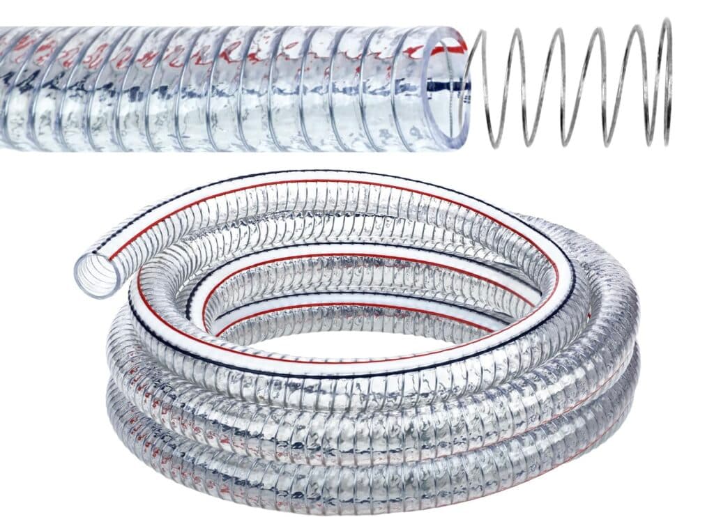 tuyaux transparent armé