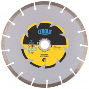 Disque à tronçonner diamanté universel, asphalt et béton Tyrolit Basic* DCU