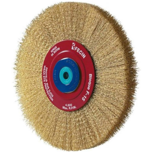 BROSSE CIRCULAIRE FIL ONDULE LAITON – FECIN