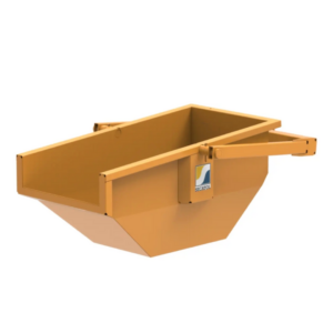 Benne à terre à palonnier intégré